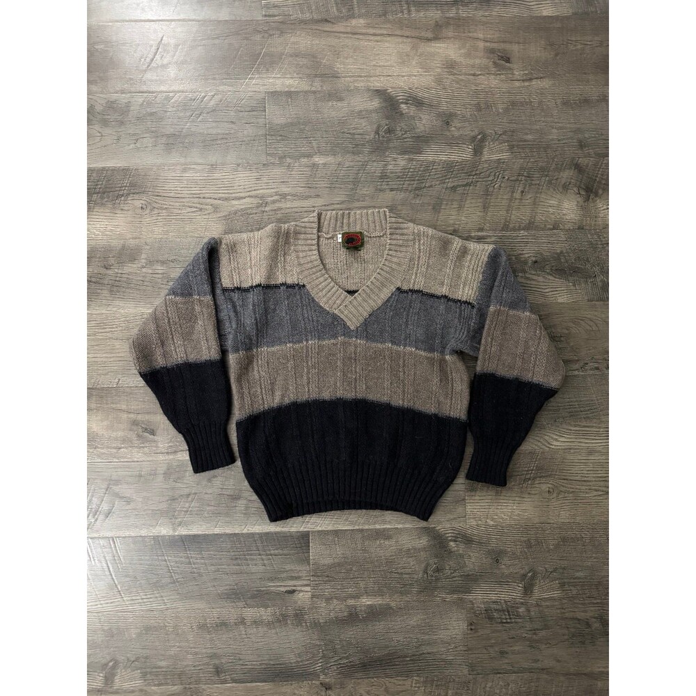 Vintage 100% Pure Wool Boston Traders Chunky Sweater